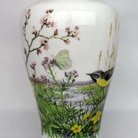 Franklin Porcelain The Spring Glen Vase