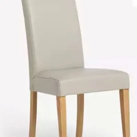 Slender Faux Leather Dining Chair Taupe    I002984368 Goods are faulty Parts failed/broke during use
