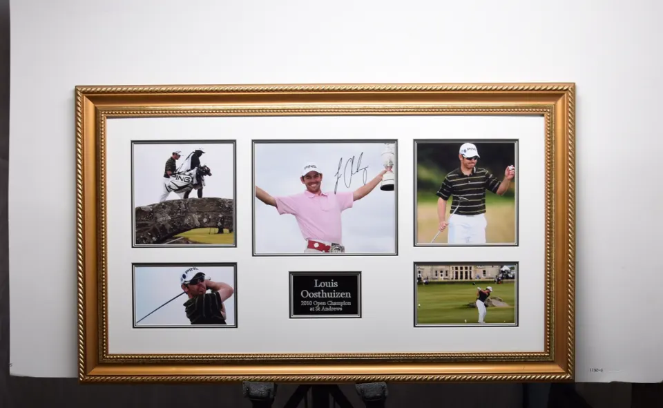 LOUIS OOSTHUIZEN original signature presentation.