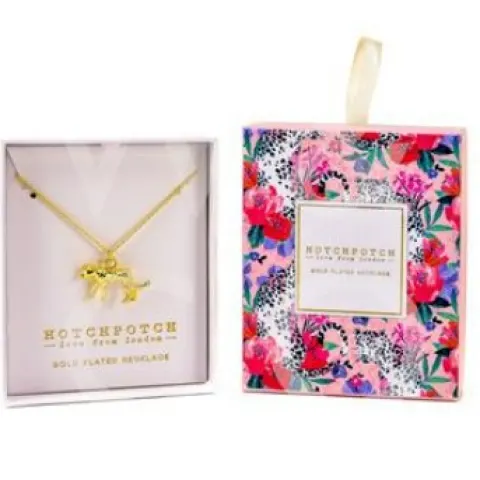 Gold Plated 3d Leopard Necklace RRP 14.99