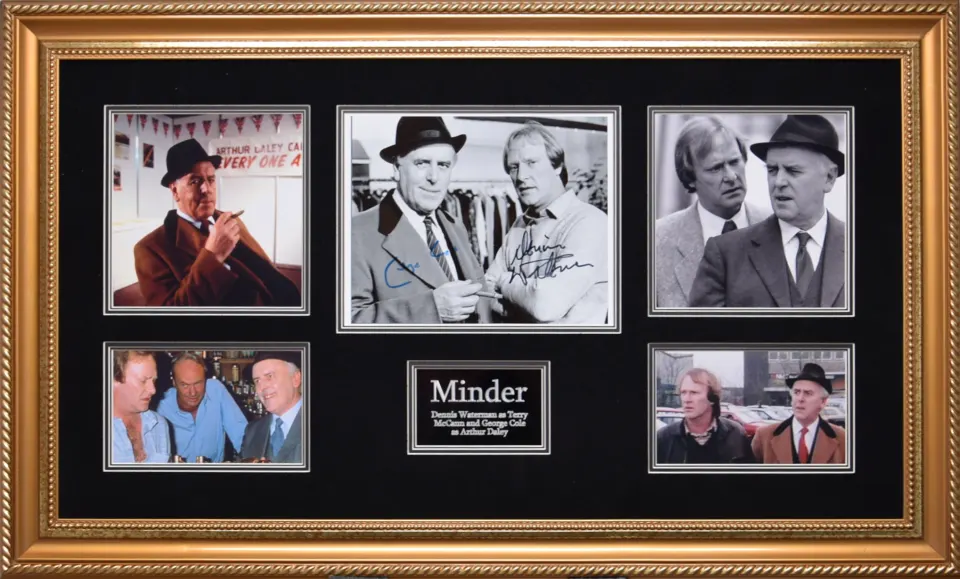 "MINDER" original signature presentation.