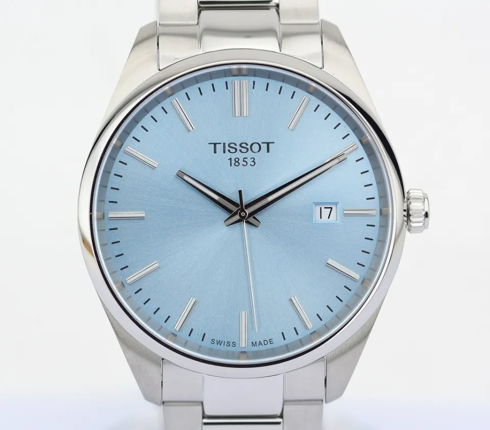 Tissot/PR100 - Ocean Blue Dial - Gentlemen's Steel Wristwatch