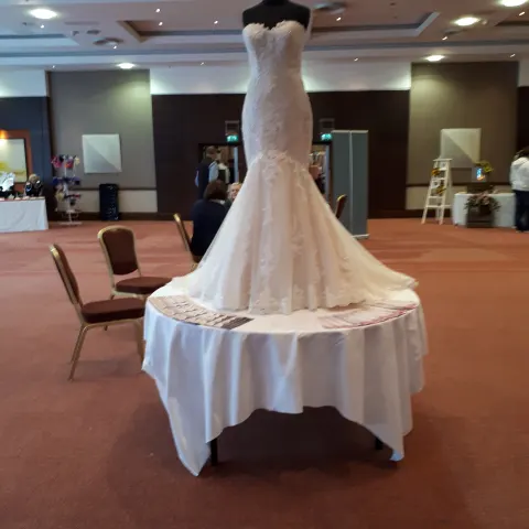 Ladybird Bridal wedding dress RRP £1,595 size 8 champagne