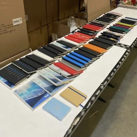 Box of Approx 60 New Notebooks (B8)