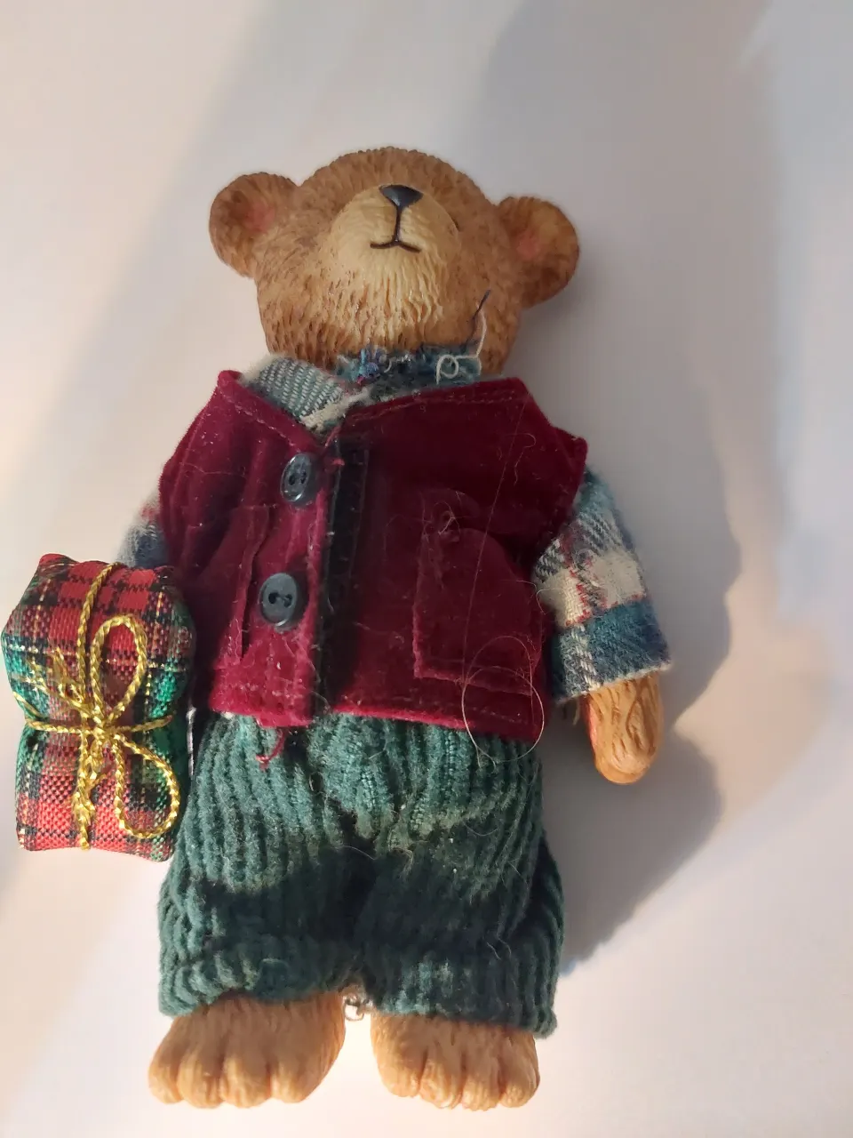 Bear from the Past ornament.  Vintage style