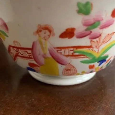 Antique Hand-Painted Hilditch & Sons 1830 Bowl.
