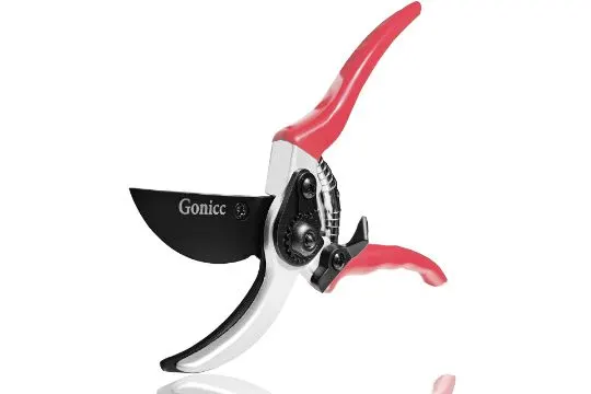 10 x 8" Professional Secateurs Premium Titanium Bypass Pruning Shears L15b