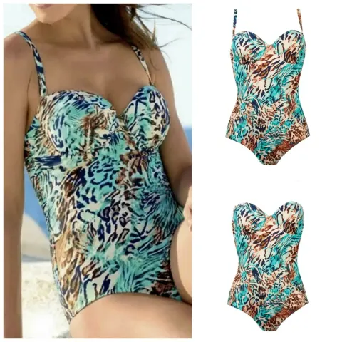 20 Naturana Blue Animal Swimsuits