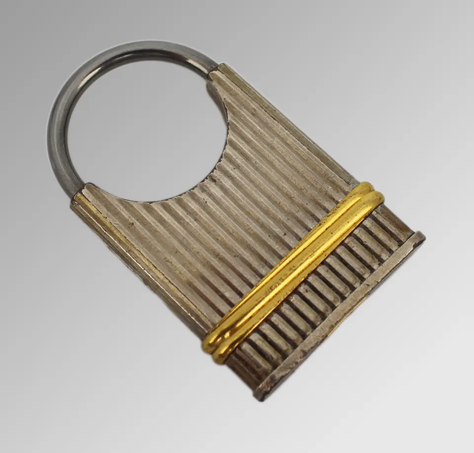 Cartier Must de Cartier Padlock Form Keyring