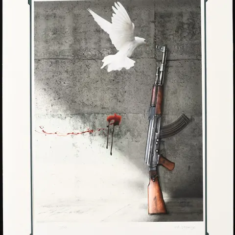 Mr Strange Signed Limited Edition Silkscreen One of Only 30 Published.