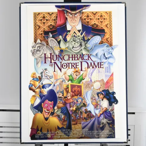 The Hunchback of Notre Dame" Original Cinema Poster