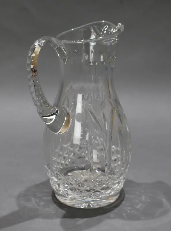 Pair of Antique Cut Glass Lustres