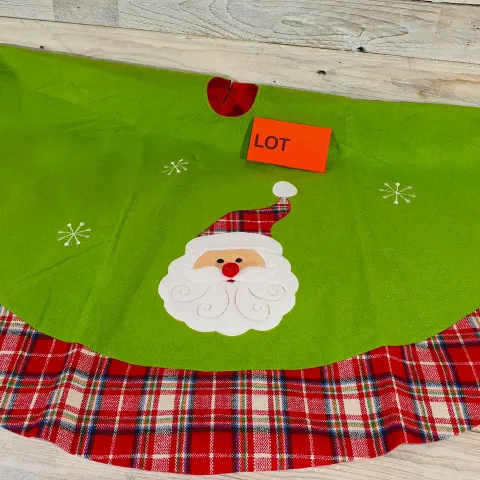 100cm Fabric Christmas tree skirt  Rrp £19.99