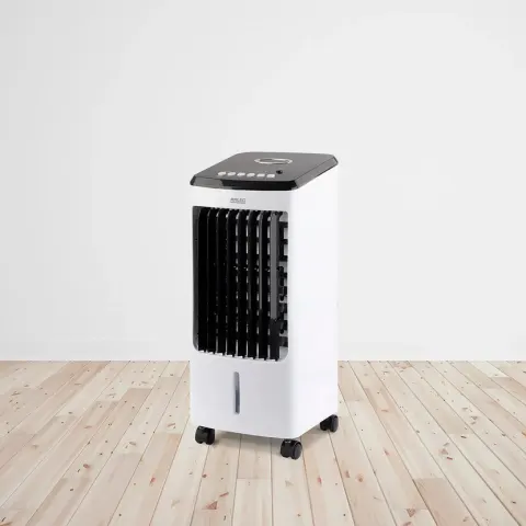 (150/6J) RRP £80. Arlec 3.5Litre 3 In 1 Mobile Cooler. Cooler, Fan & Humidifier Unit. Large 270m3/h