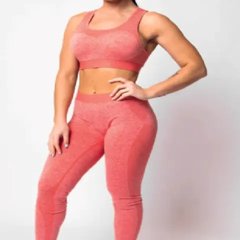 Supremacy Cross Sports Bra x 40 (Peach)