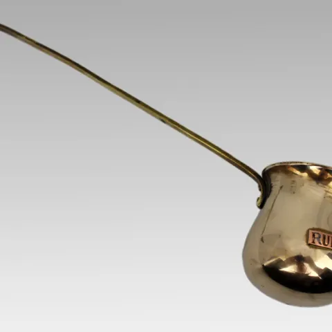 Vintage Brass & Copper Rum Ladle