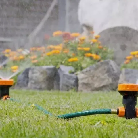 5 X JOCCA 5913 Portable Sprinkler System 3 Sprinklers 5 Settings NEW UK