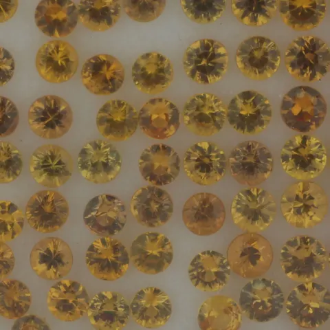 Loose Parcel Sri Lanka Yellow Sapphires 19.30 Carats