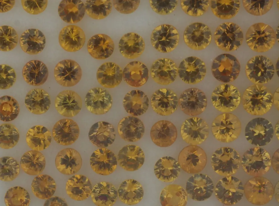 Loose Parcel Sri Lanka Yellow Sapphires 19.30 Carats