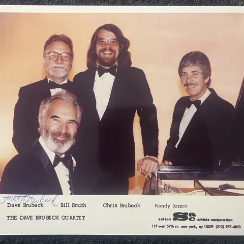 Dave Brubeck Signed