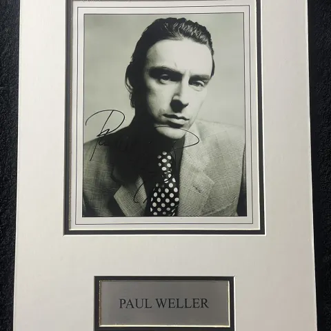 Paul Weller Signed