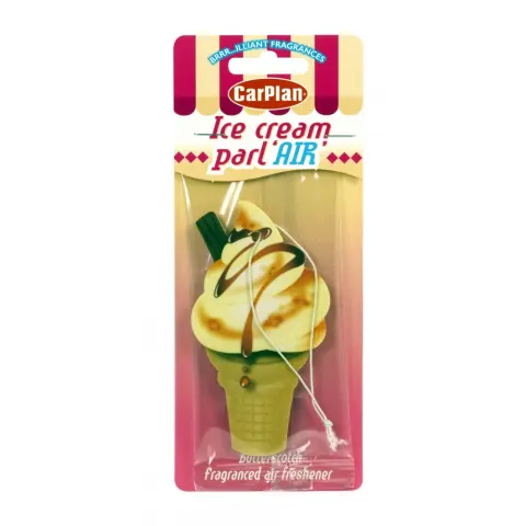 60 x Carplan Ice Cream Parl Air Butterscotch Air Fresheners RRP £1.99 ea L10a