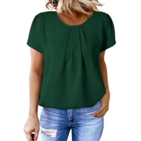 17 x Women Casual Round Neck Tops - Assorted Sizes Lb38