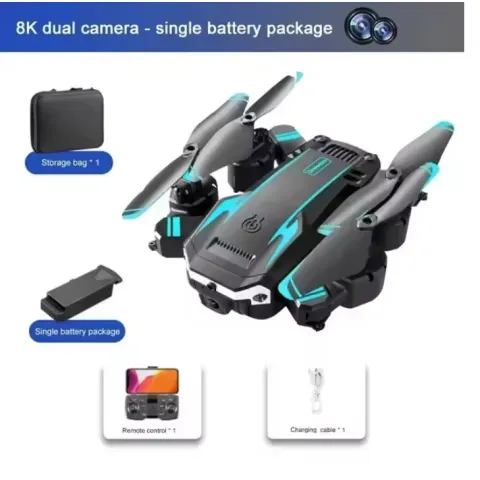 Dual-Camera Smart Drone With 3-Way Obstacle Avoidance & Gesture Control