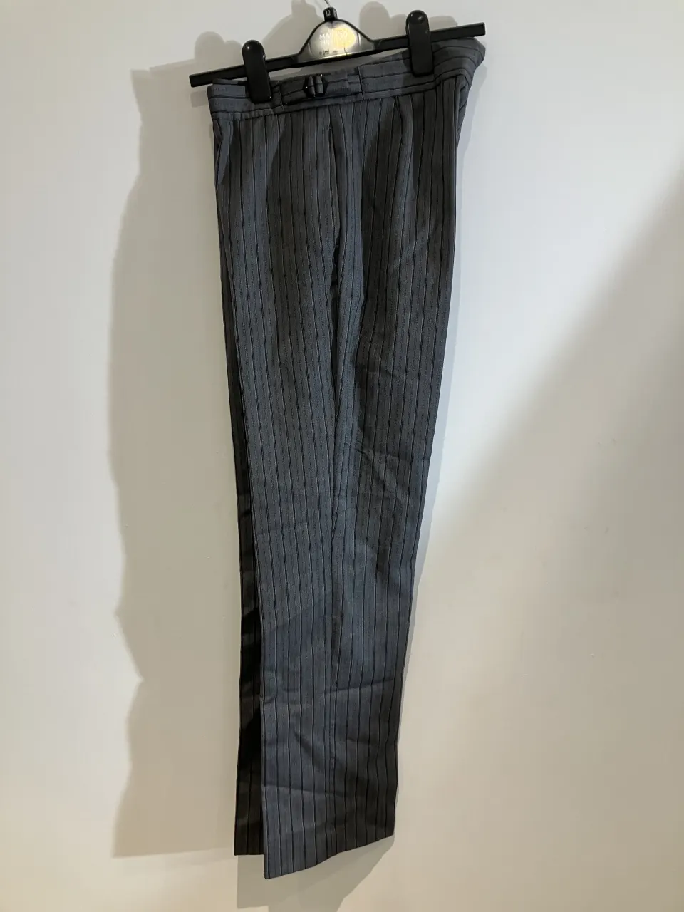 Charles Tyrwhitt Wool Leo trousers worn by Nick Sagar