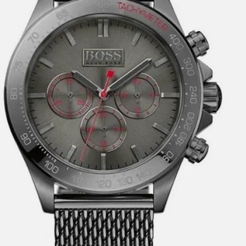 HUGO BOSS HB 1513443 Mens Gunmetal Chronograph Watch