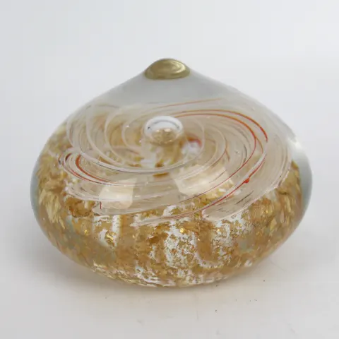 Vintage Glass Paperweight