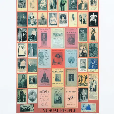 Sir Peter Blake RA Beatles Fame Original 1991 Set U Is For Unusual People Free Post Worldwide