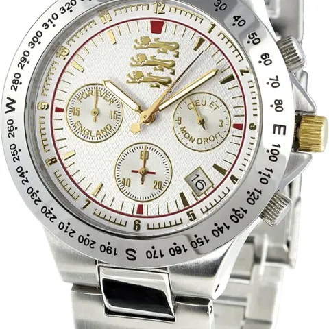 Spirit of England Gold Plated Chronograph Watch Limited Edition New Boxed