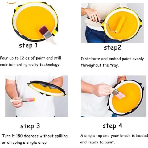4 x No Gravity Paint Pods