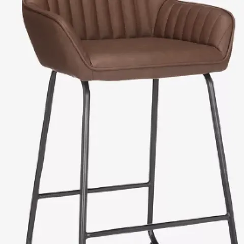 Item Description  -  John Lewis
Brooks Bar Chair, Antique Brown  -  Stock Number   -  83679001  -  R