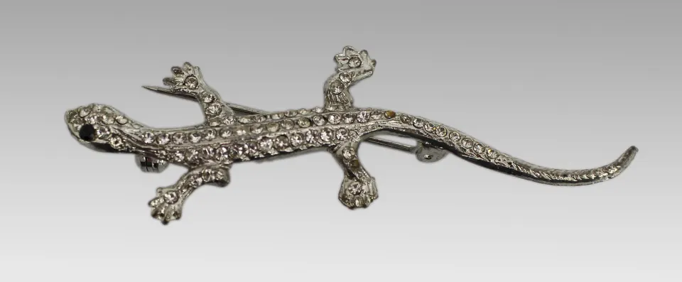 Vintage Salamander Brooch