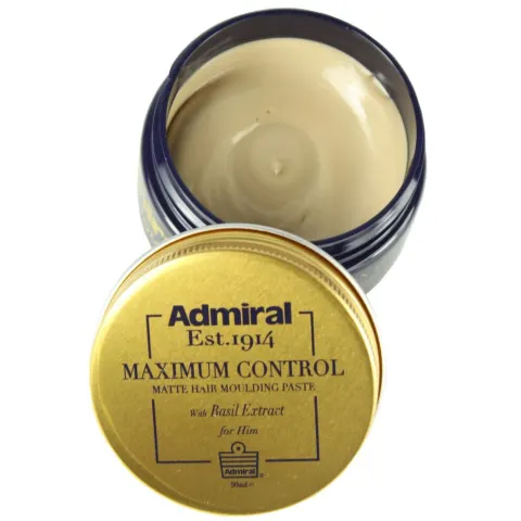 6 x Admiral Maximum Control Matte Hair Moulding Paste 50ml L8a