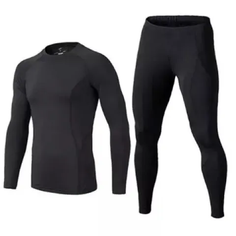 Boys Long Sleeve Base Layer Compression L8b sku-4376