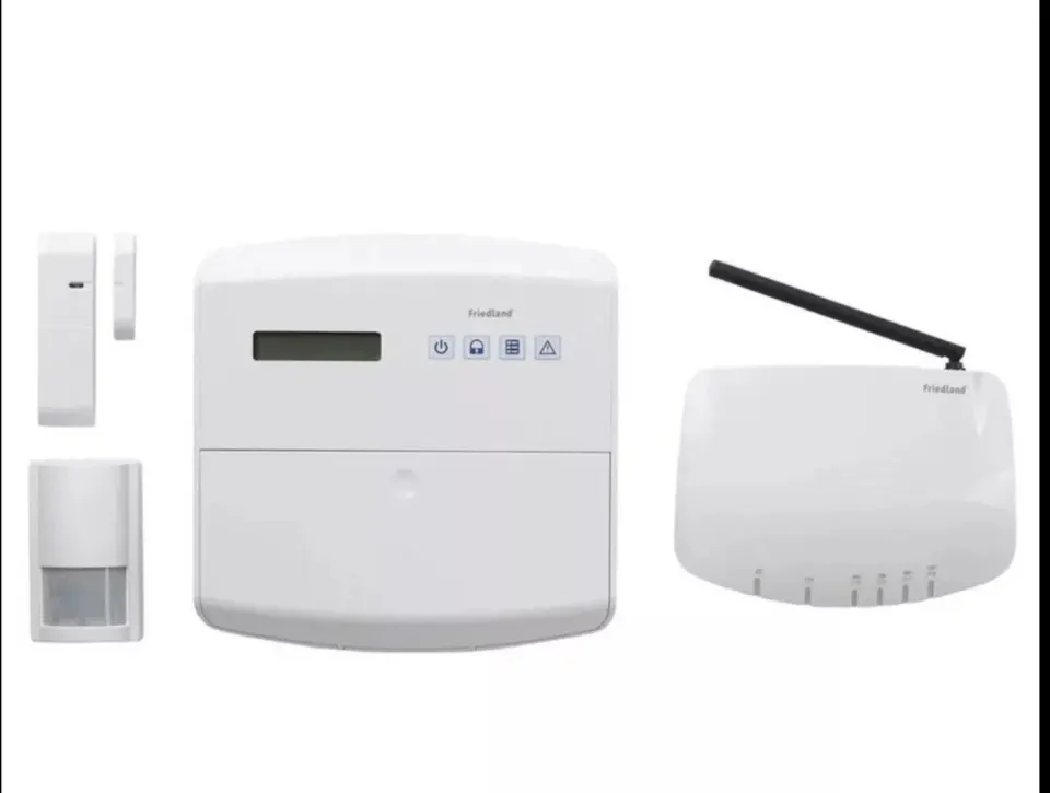 BOXED FRIEDLAND BY HONEYWELL GLOBAL GAURD SMARTPHONE HOME ALARM SYSTEM