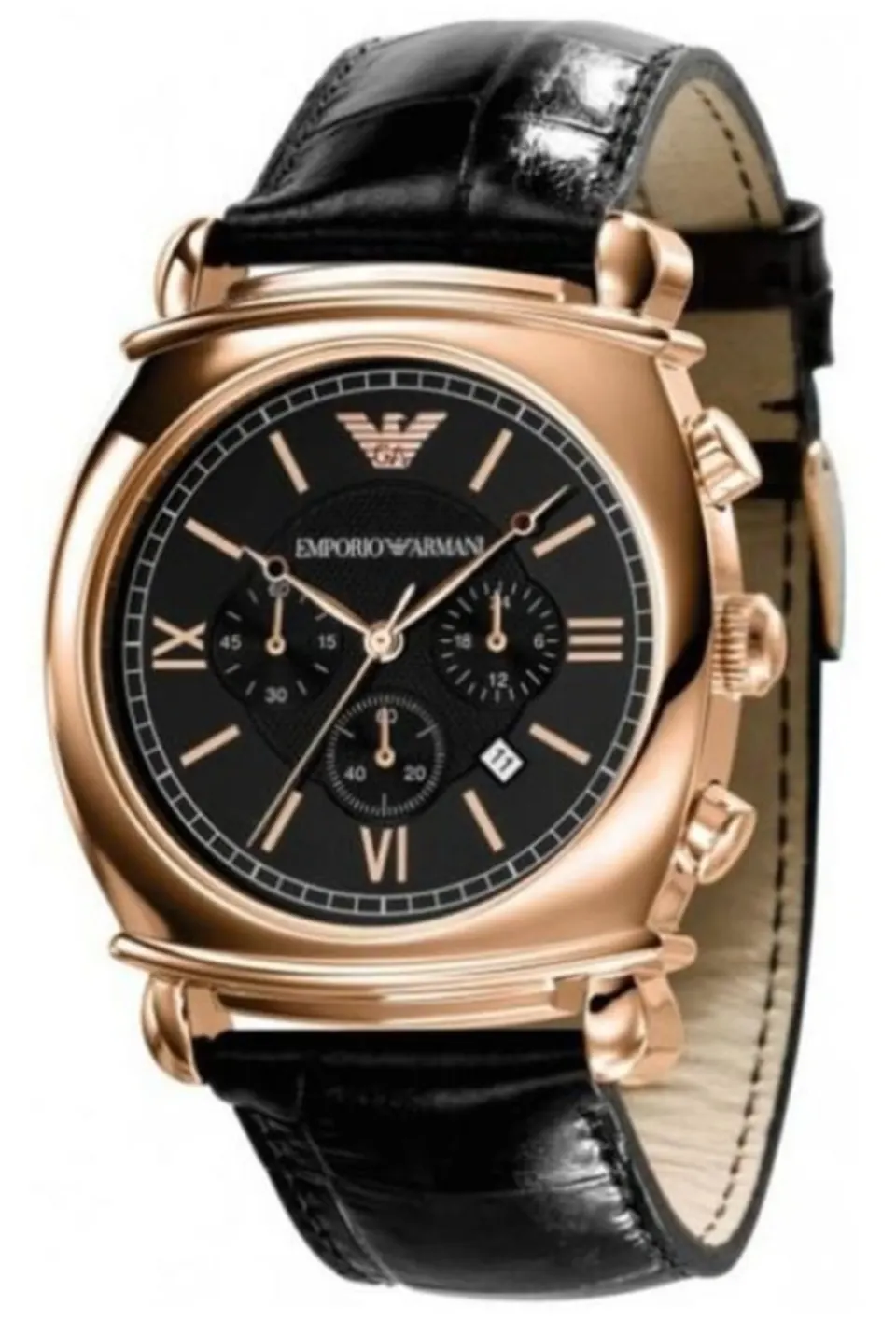 Emporio  Armani  Mens Rose Gold Watch AR0321