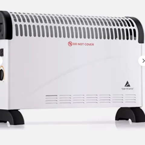2 X SORTFIELD CONVECTOR RADIATOR HEATER/ADJUSTABLE 3 HEAT SETTINGS
