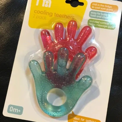 10 x Twin Pack - Mothercare Water Filled Hand Teether RRP 8.99 ea