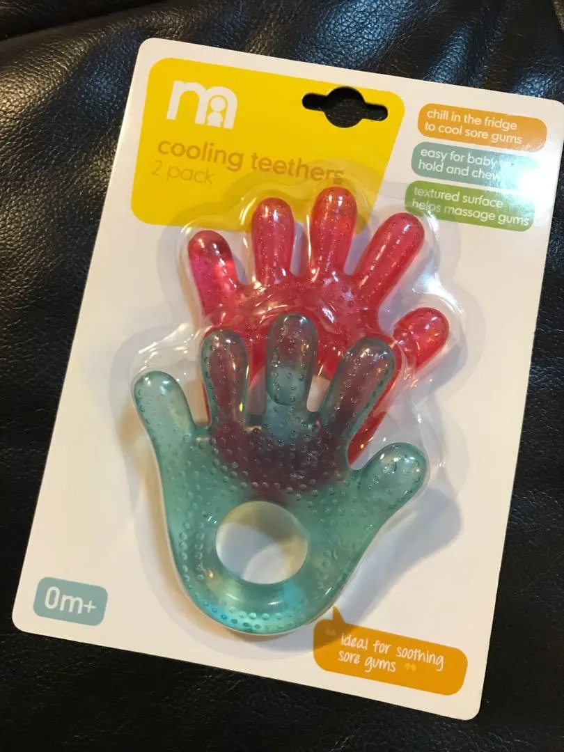 10 x Twin Pack - Mothercare Water Filled Hand Teether RRP 8.99 ea