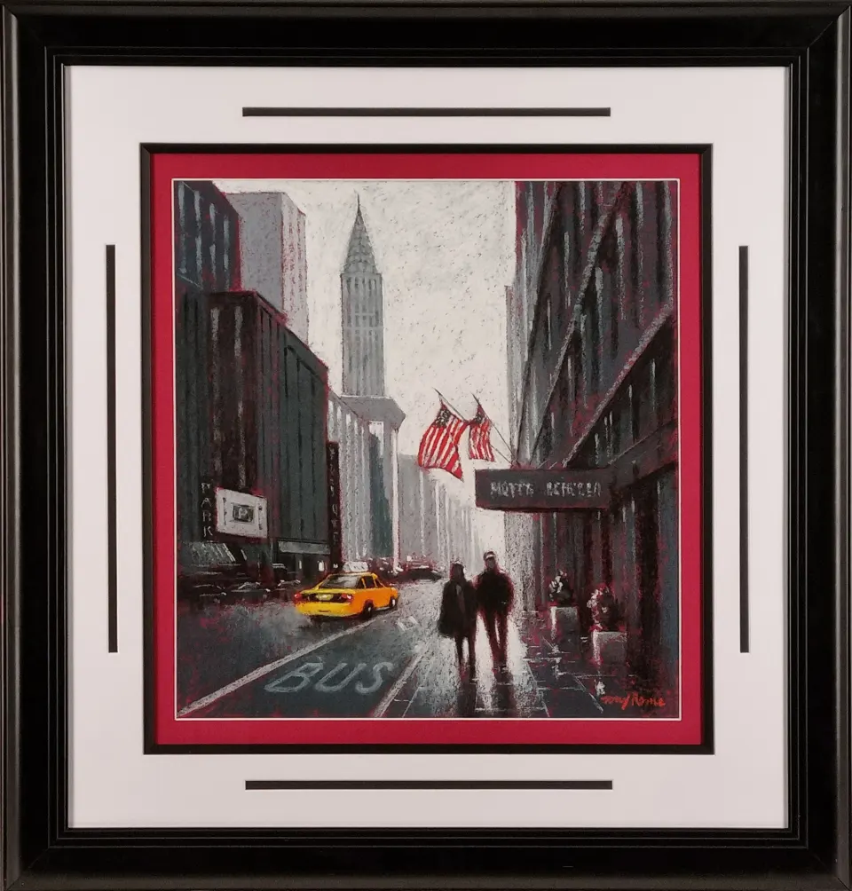 Original By English Artist Tony Rome