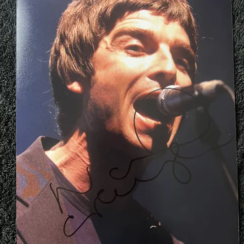 Noel Gallagher Signed