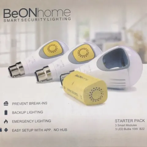 Be Onhome Smart Security lighting starter pack