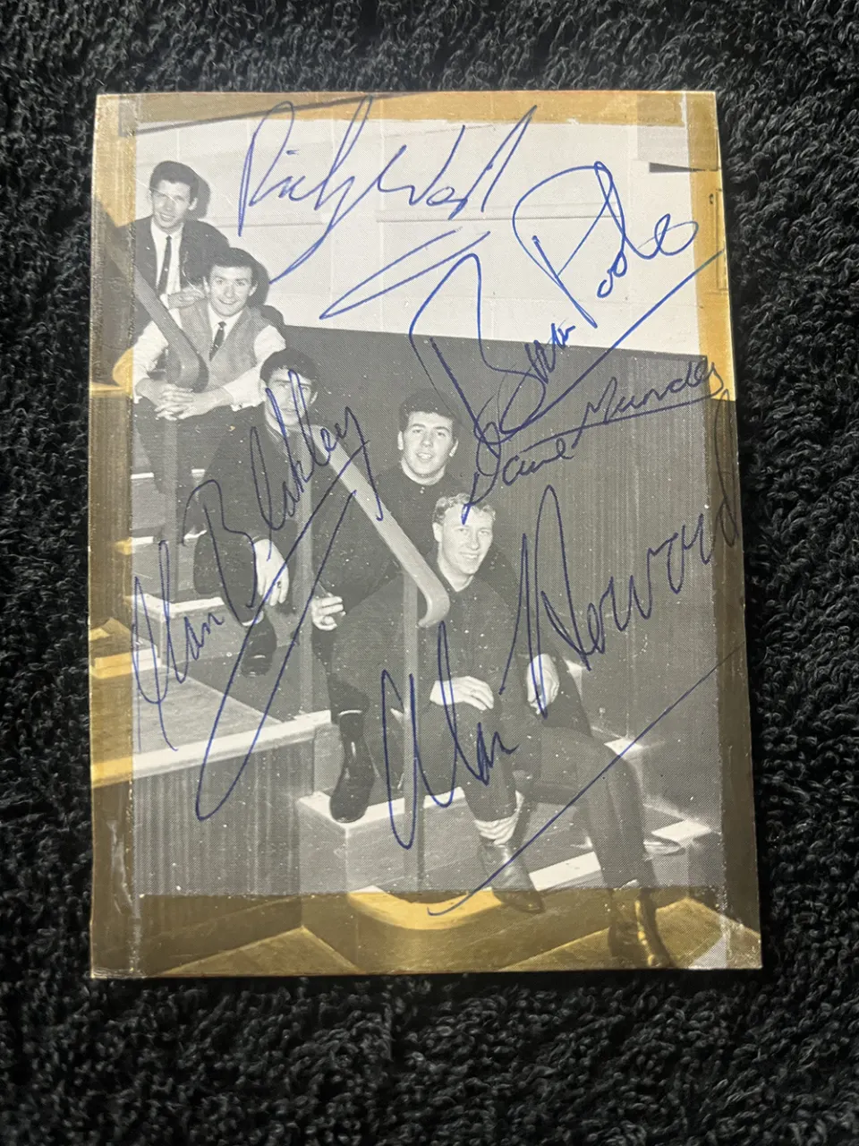 Brian Poole & The Tremeloes Signed