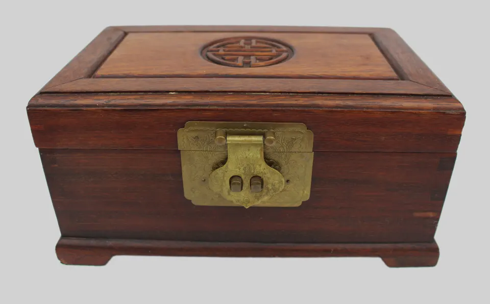 Vintage Chinese Jewellery Case