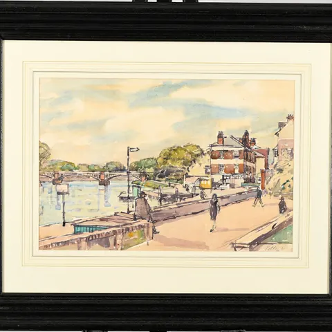 Original Watercolour By The Late Petley Jones (1908-1986)