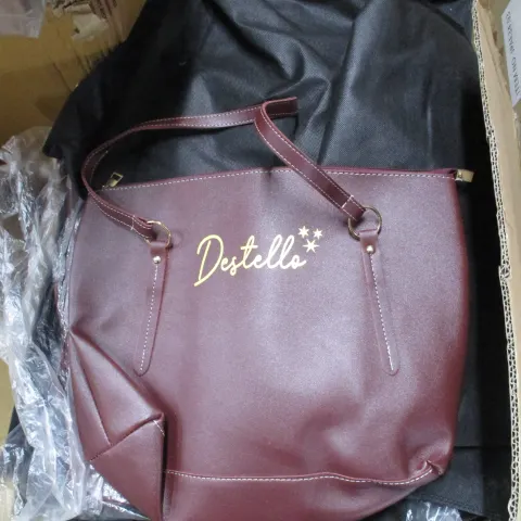 31 Wine coloured Tote bags